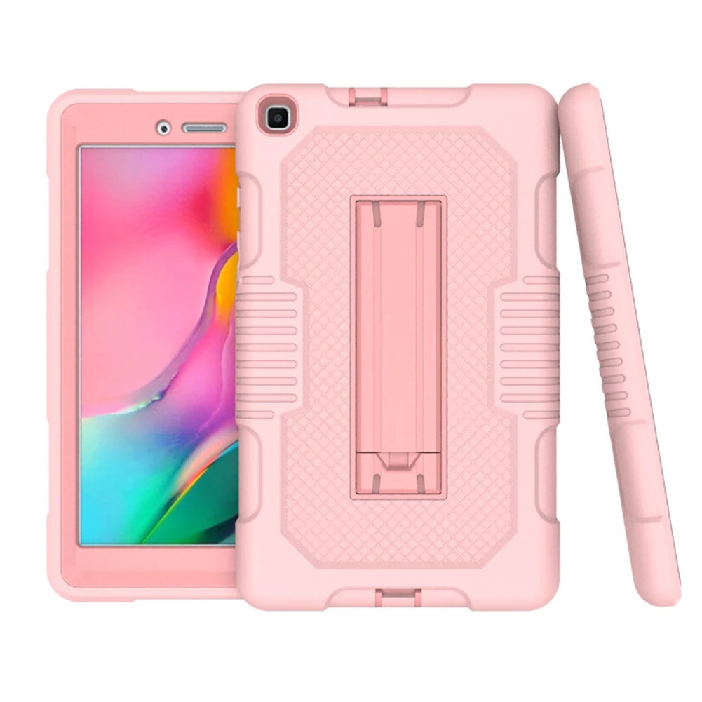 

Full Body Protective Case for Samsung Galaxy Tab A 8.0 2019 SM-T290 SM-T295 Kids Safe Shockproof Tablet Kickstand Case Cover