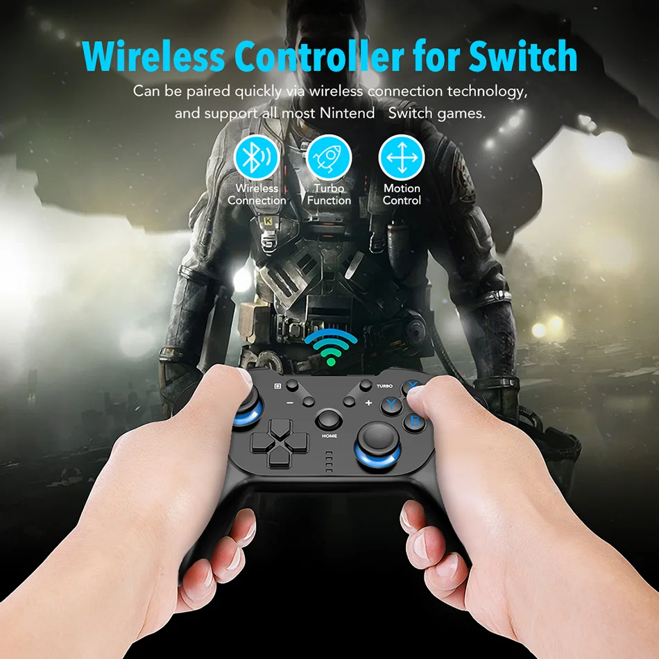 Беспроводной профессиональный Bluetooth-контроллер OIVO для Nintendo Switch с функцией NFC