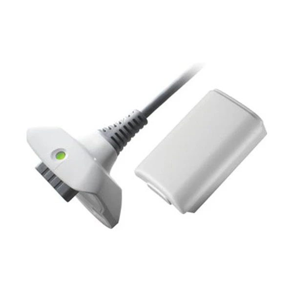 Зарядный кабель OSTENT White 2 в 1 + аккумуляторная батарея для беспроводного