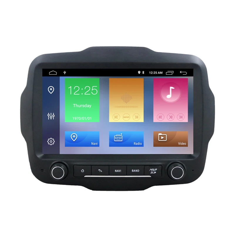 Автомобильный мультимедийный плеер Chogath 9 дюймов сенсорный экран android 0 gps