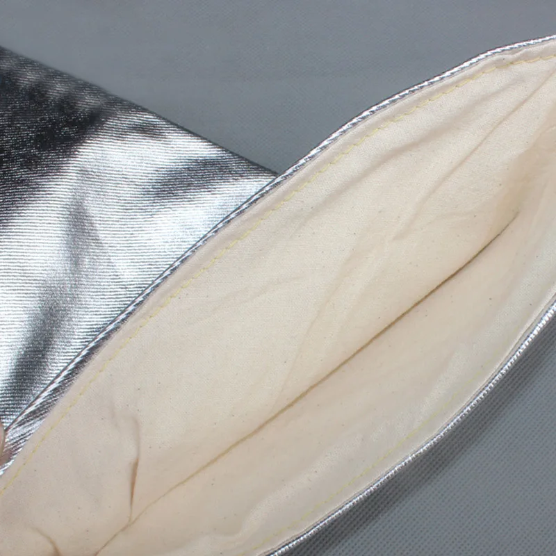 

Aluminum Foil Heat-insulating Sleeve Cover Heat-resistant High-temperature resistant Arm Guards Flame-retardant