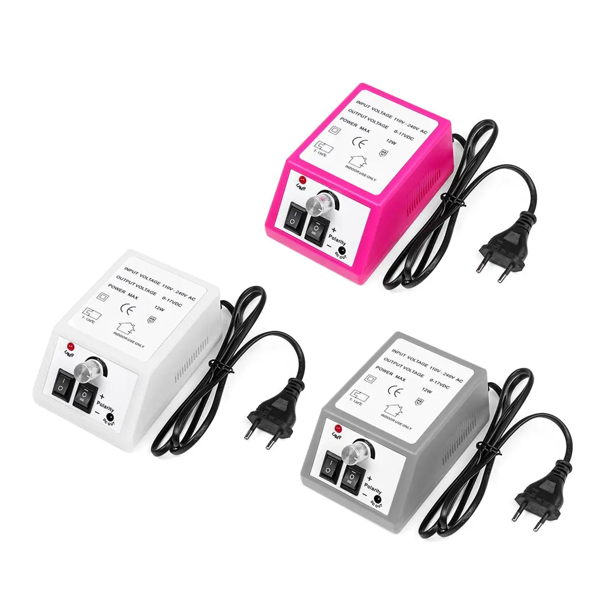 

Electric Nail Art Drill Pen Handle File Polish Grind Machine Handpiece Manicure Pedicure Tool Smooth Machine AC 110V-240V