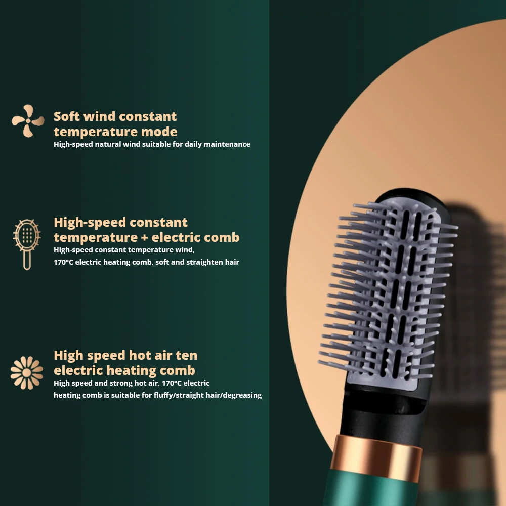 Фен для волос 3-в-1 1200 Вт с функцией горячего воздуха | Красота и здоровье