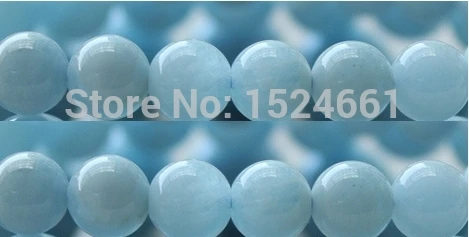 

10mm natural Brazilian marine stone Gems Round Loose Bead *natural and semi round fashion*
