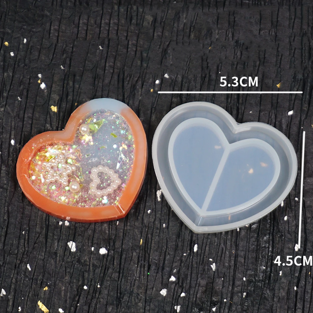 Форма для изготовления ювелирных изделий мороженое в форме сердца | Дом и сад