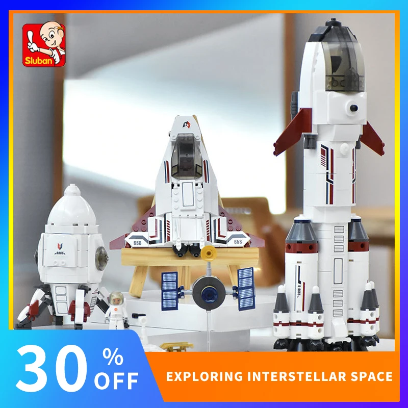 

Исследуйте сборную модель модуля ракетного десанта межзвездной экспедиции сатурна и детских сборных игрушечных блоков