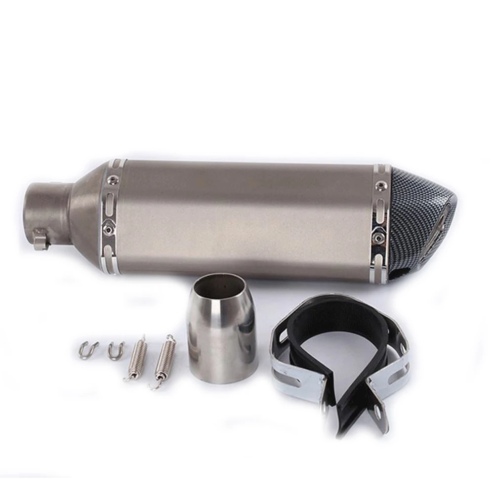 016-BAI-HUA Akrapovic DB killer мотоциклетная выхлопная труба глушитель Moto Escape для мотокросса Echapement Moto Tubo De Escape Moto Exaust - Цвет: 016-BAI-HUA