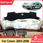 Противоскользящий коврик для Toyota Crown Royal S180 2003  2008, накладка на приборную панель, Солнцезащитный коврик, аксессуары для ковров 2004 2005 2006 2007