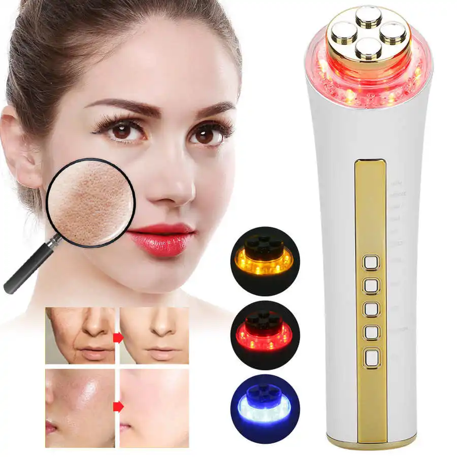 RF аппарат для лица импорт микротоков лифтинг укрепляющий удаление морщин