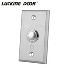 86*50 мм кнопочный переключатель из алюминиевого сплава, кнопка выхода, дверной замок, управление доступом, открывалка двери для ворот