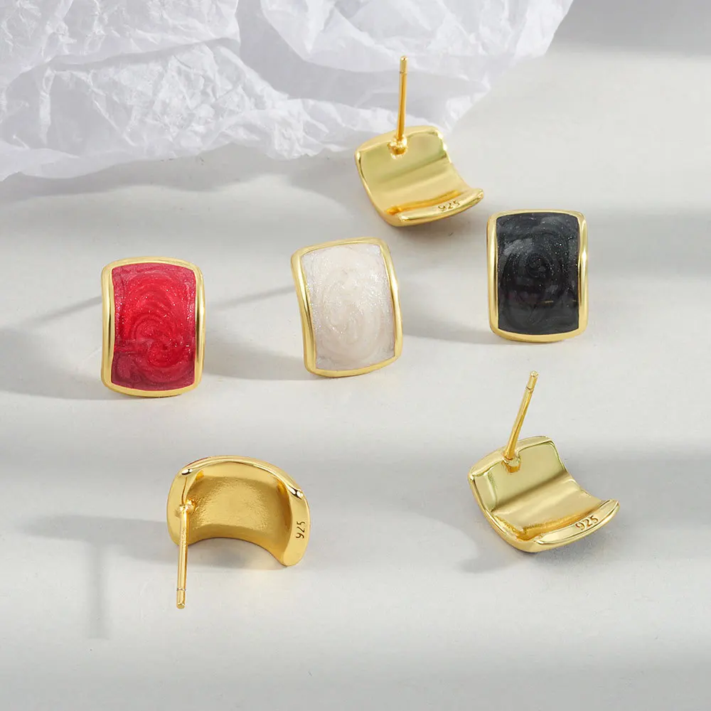 LIVVY новые модные серьги неправильной формы в стиле ретро женские темпераментные