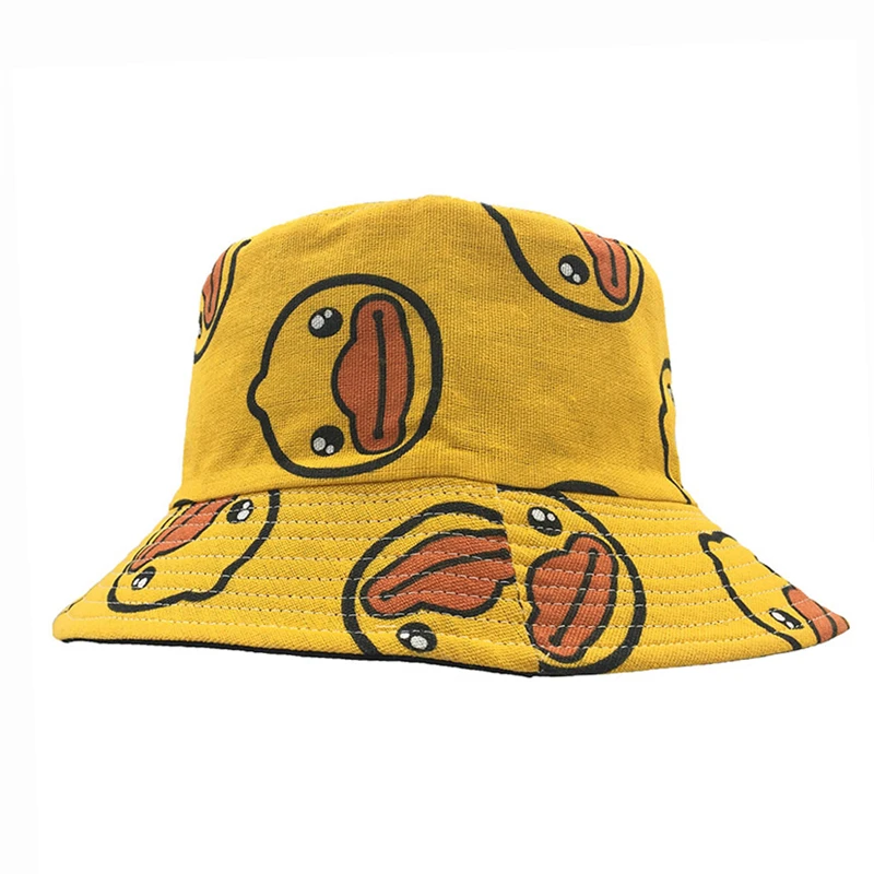 Панама для мужчин и женщин шапка от солнца с изображением кролика утки лидер