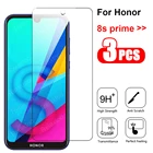 3 шт. закаленное стекло для Honor 8s prime Защитное стекло для Huawei Huawey Honor 8c 8x 8a 8s Защитная пленка для экрана телефона