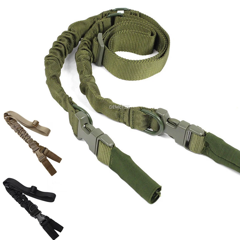 Тактические две точки винтовка Слинг в стиле милитари ружье регулируемый