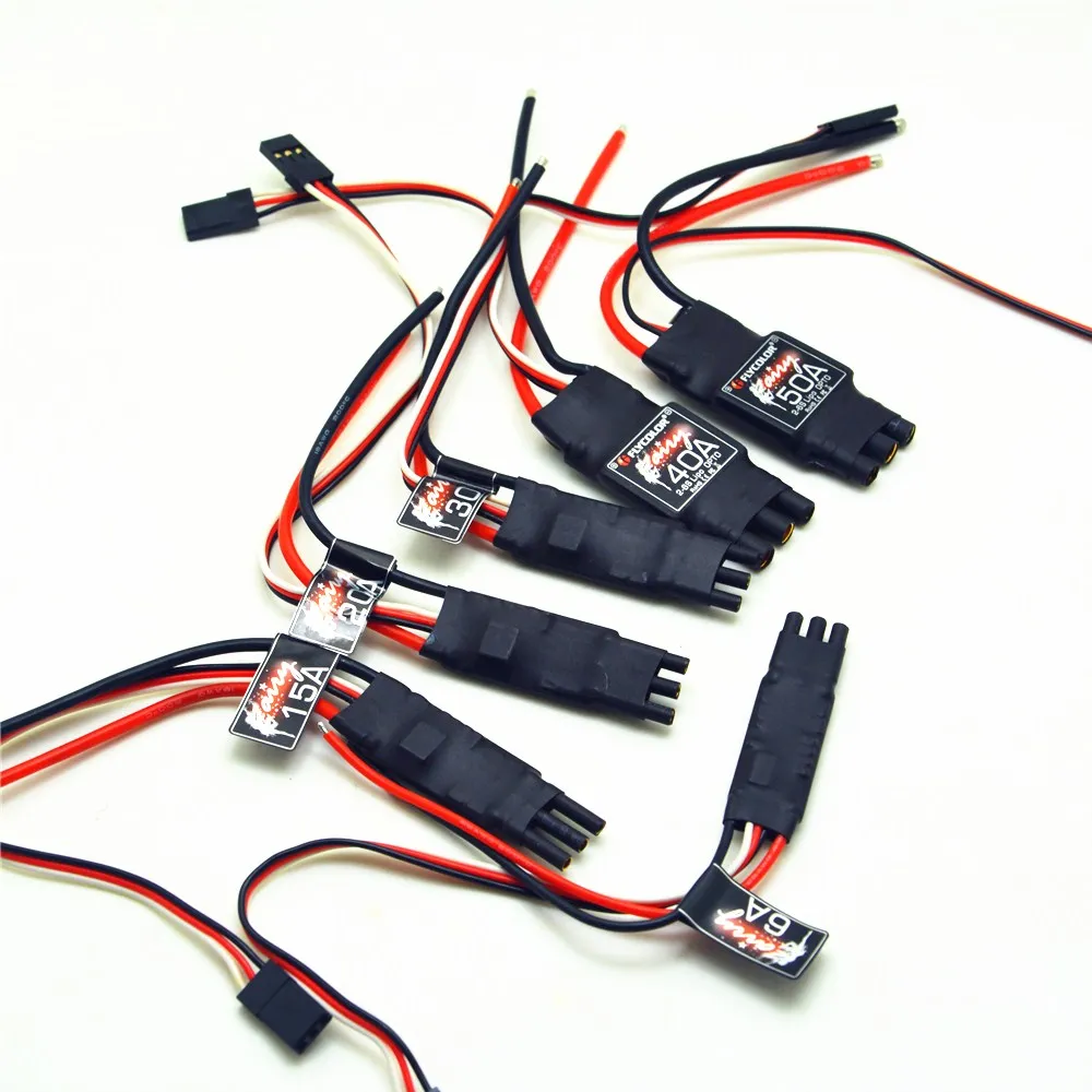 flycolor fairy 6a 15a 20a 30a 40a 50a бесщеточный esc для рад