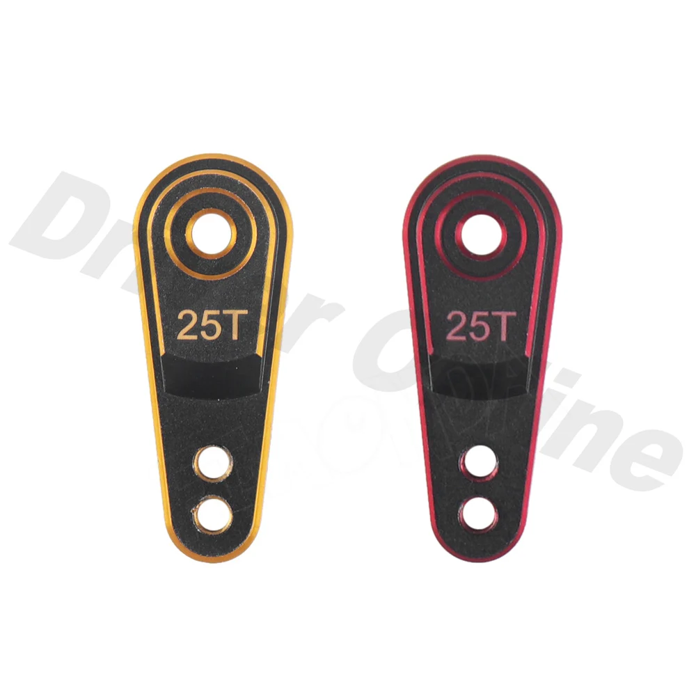 

TRX-4 Aluminum Alloy 25T M3 Steering Link Servo Arm for 1/10 RC Crawler Traxxas TRX4 Metal Parts