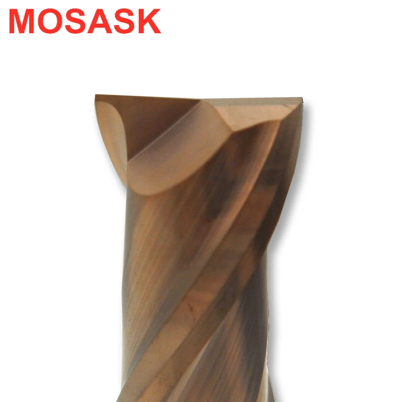 Mocask 1 шт. 2 флейты HRC50 3 мм 2 мм 4 мм 6 мм прямой хвостовик фрезерные станки с ЧПУ паз карбида резки стали Концевая фреза