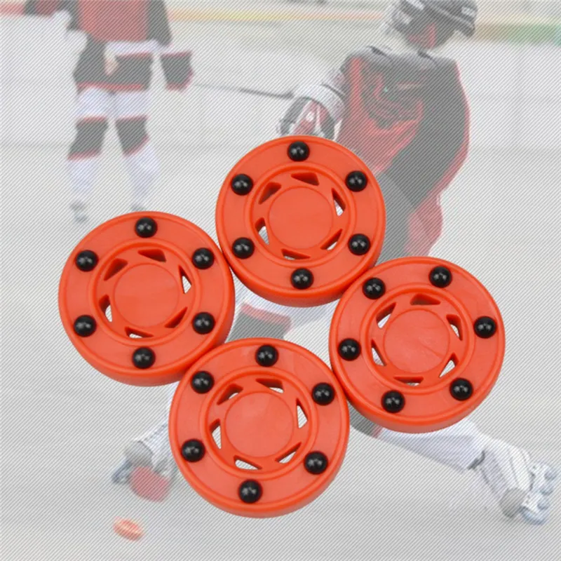 

Roller Hockey Durable ABS High-density Good Quality Practice Puck Perfectly Balance For Ice Inline Street Roller Hockey Training