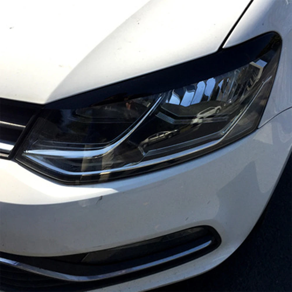 2 шт. Автомобильные новые фары-брови-века обложка для VW Mk5 6R 6C 2010 2011 2012 2013 2014 2015 2016 2017.