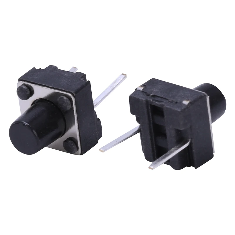 100 Pcs DIP 2 Pin Momentary Push Button Tactile Tact Switches 6x6x7mm | Обустройство дома