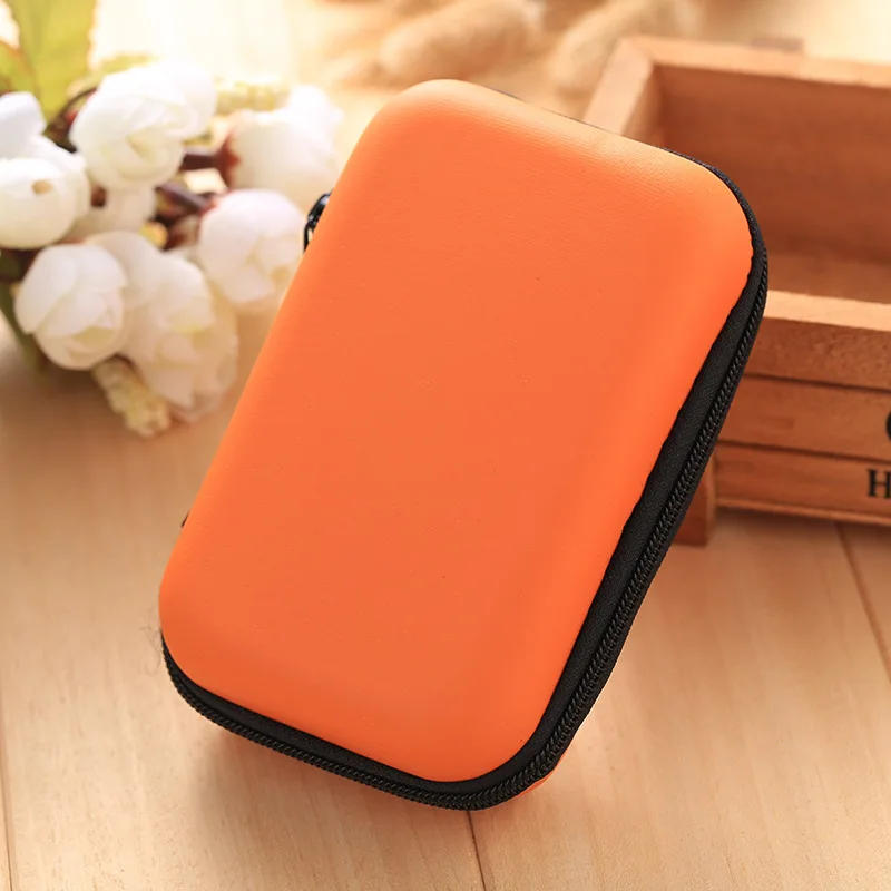 1pcs Earphone Storage Box Headphone Case Hard Bag Data Cables Changes Pocket Organizer Multi-function | Дом и сад
