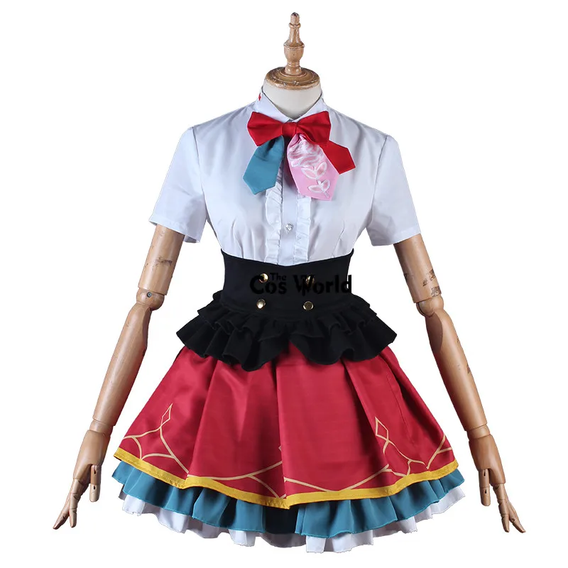 Люблю жить! Nijigasaki High School Idol Club Yuki Setsuna платье униформа наряд аниме костюмы для