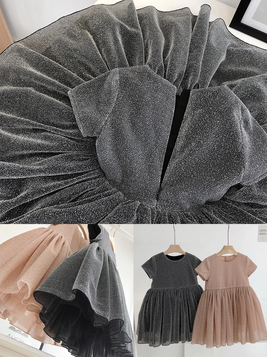 Бренд для маленьких девочек яркие расшитые блестками дня рождения вечерние