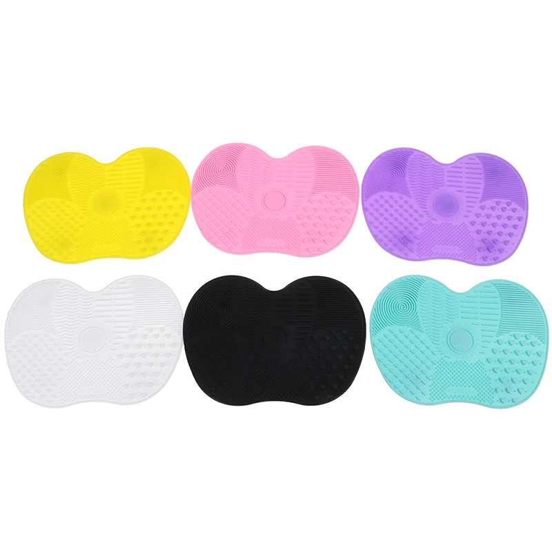 1 шт. Кисть для нанесения основы кисти макияжа скрубберная доска силиконовая