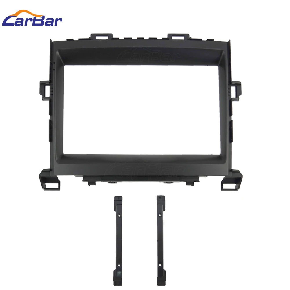 

For Toyota Alphard 2008 9 Inch Car Radio Fascia Frame Dashboard Tape Recorder 2 Din Multimedia Stereo Installation Trim Panel