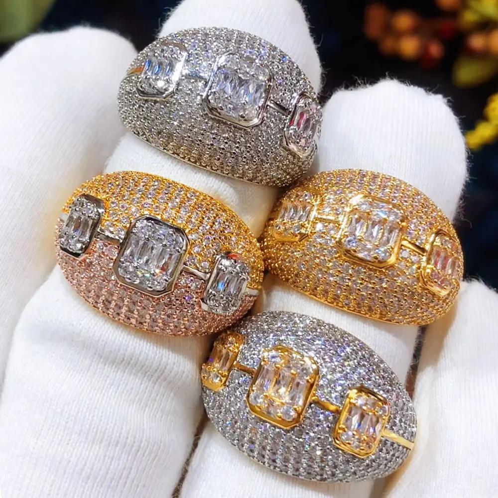 

GODKI Luxury 7 Rows Geometric Rings with Zirconia Stones 2022 Women Engagement Party Jewelry High Jewelry Addiction