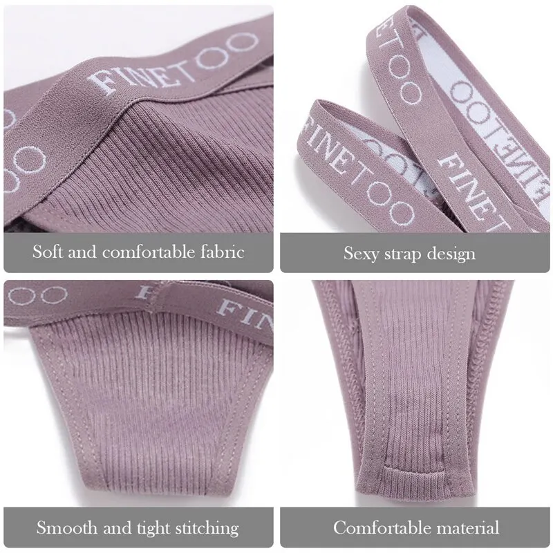 

Women G-Strings Thongs Sexy Cotton Panties Cross Strap Letter Waisted Hip Lift Lingerie Girls Bikini Underwear Hollow Out Briefs