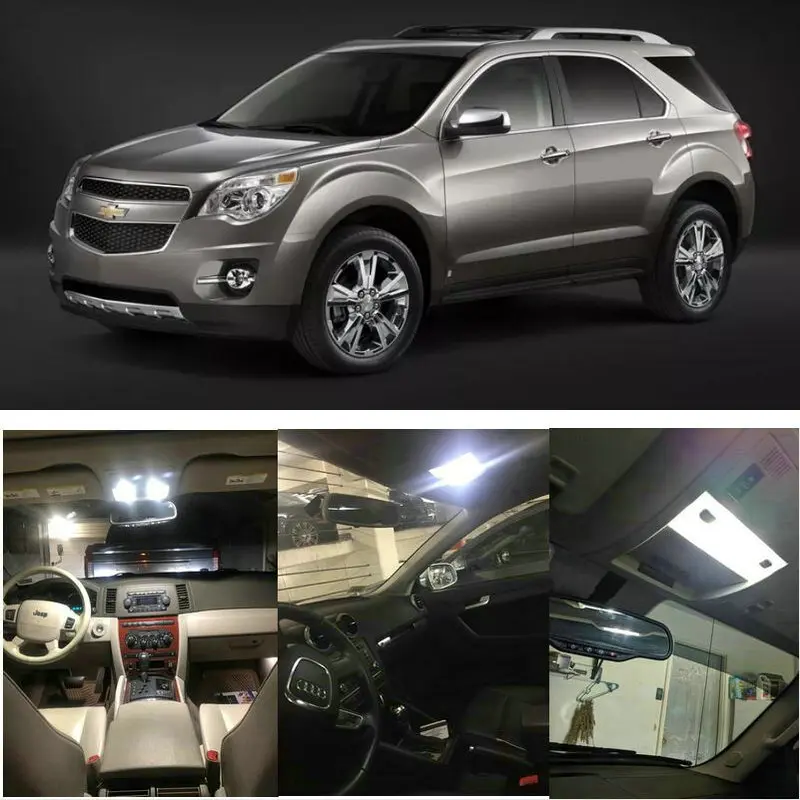 

Interior Led lights For 2010 Chevrolet Cobalt Colorado Corvette Equinox Express 1500-3500 HHR Impala Malibu Suburban 1500 2500