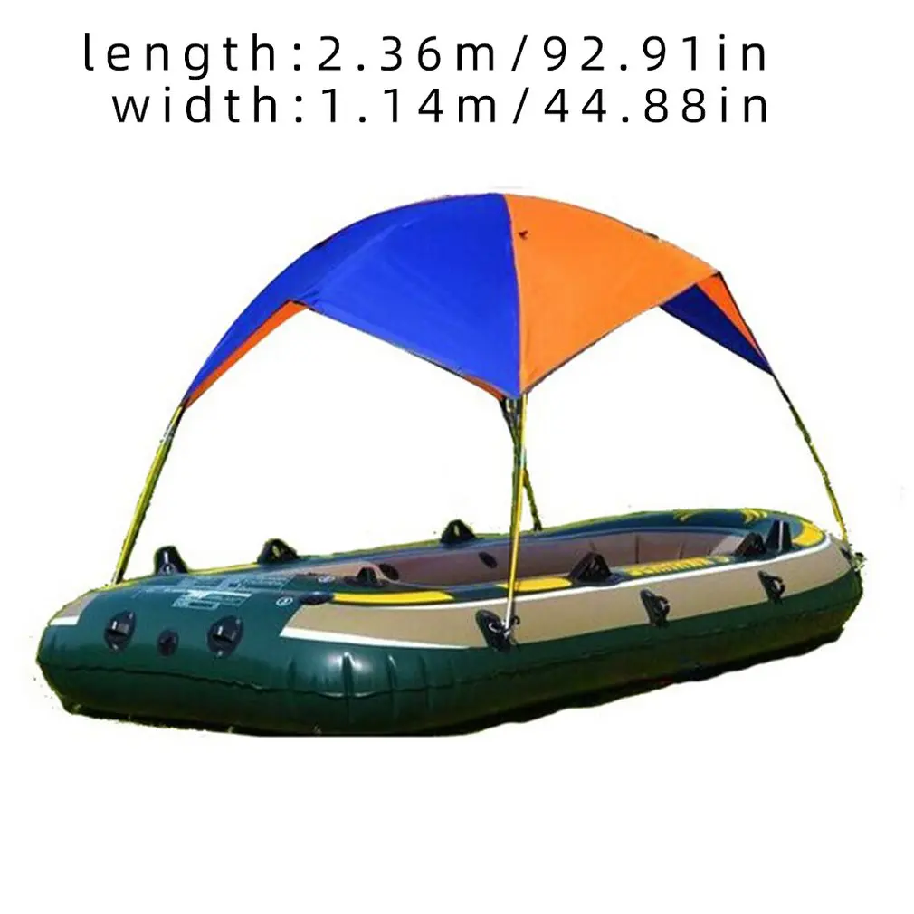 

Fishing Awning Two-Person Portable Waterproof Sun Shade Shelter Canopy Boat Tent Folding Dinghy Cover Inflatable Kayak Beach