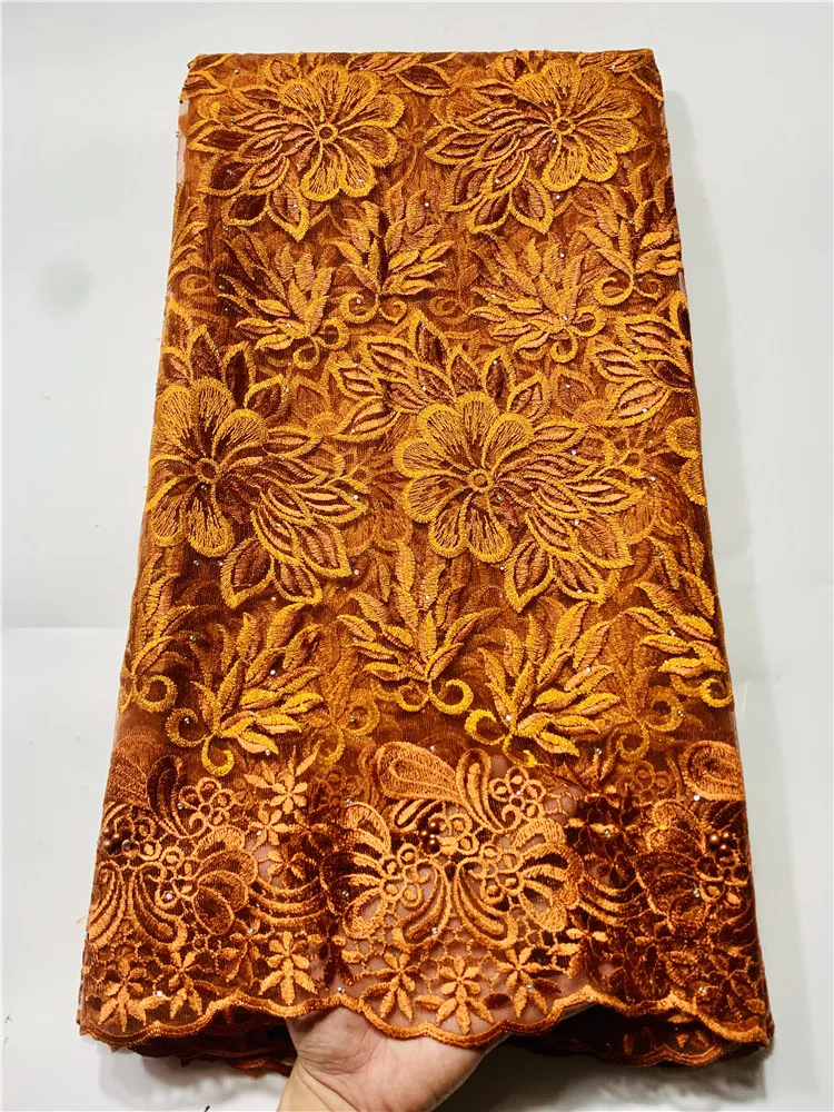 

Швейцарская кружевная ткань 2020, новейшая Африканская Хлопковая ткань с вышивкой из тяжелых камней, швейцарская вуаль, кружево, популярный Д...