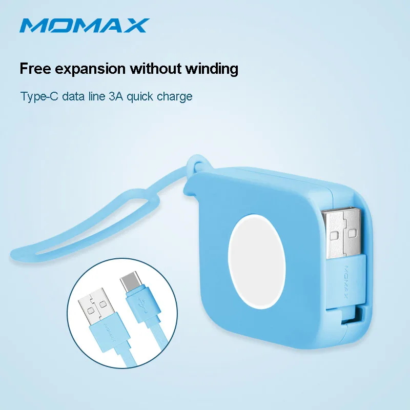 Замечательная линия расширения Momax DTR1 (USB c-0.8m) type-c широко совместима свободное