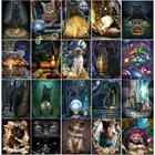 Алмазная 5D картина сделай сам с мультяшным котом, полностью квадратнаякруглая Стразы, инкрустированная животными, мозаика высокого качества, ручная работа, украшение, подарок