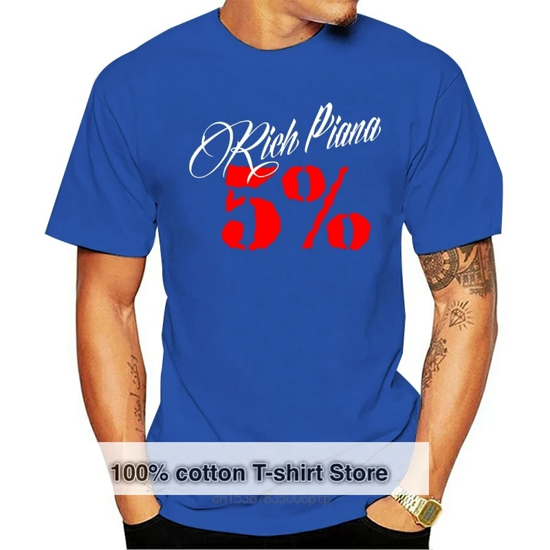 

Богатая пиана 5% питательный Бодибилдинг классический логотип футболка женский подарок на день рождения топы Футболка