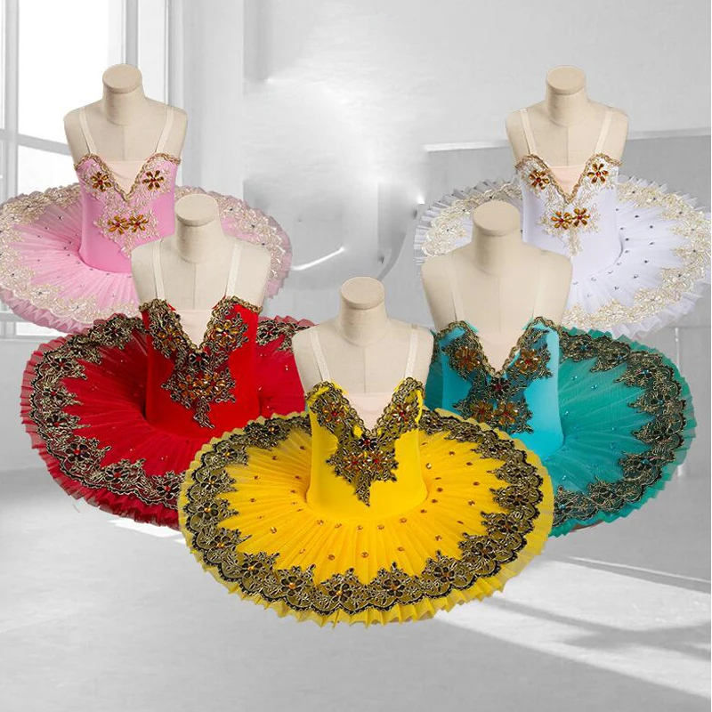 

Детская Лебединое озеро балерина балетное платье-пачка для детей и взрослых блин платье танцевальные костюмы Одежда для девочек; Одежда дл...