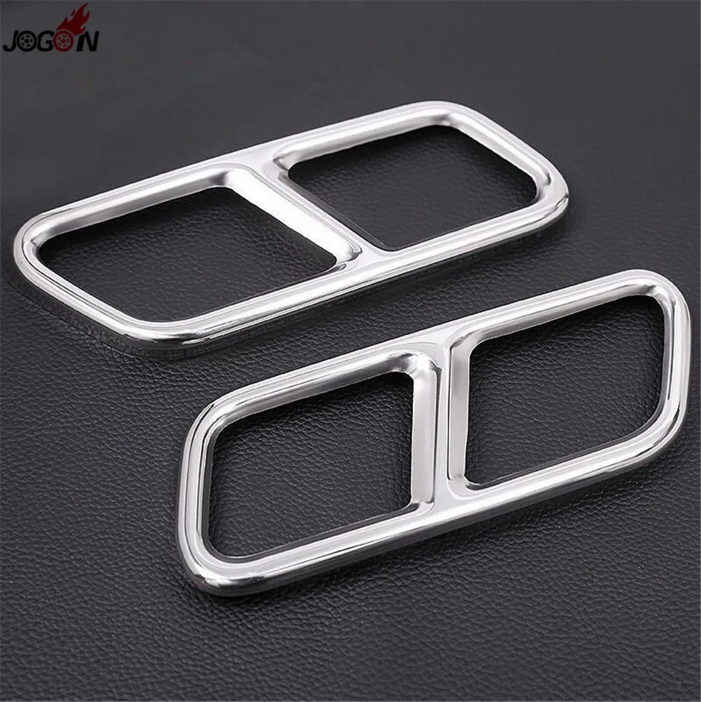 Задний двойной конец выхлопной трубы глушитель наконечник для Mercedes Benz S Class W221