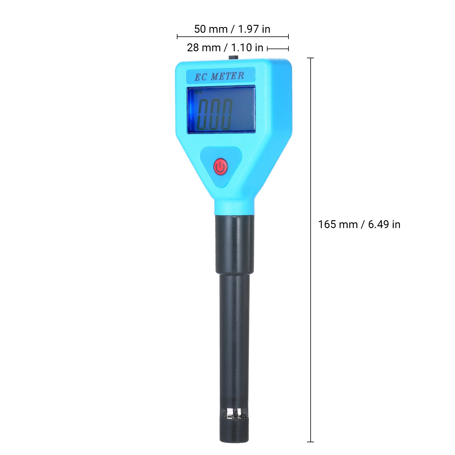 

EC Meter Water Quality Tester Detector EC Tester Digital Water Quality Tester Apply in food & beverage, environment analysis
