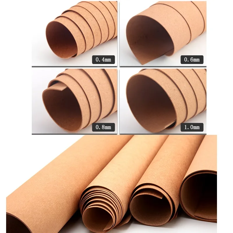 Переработанная кожа бумага растительного дубления | Полностью зернистая загар