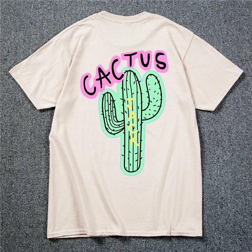 

Travis Scott cactus jack luxury Men Cozy T Shirt Hip Hop Men Women Print Couple Lovers Harajuku T-Shirts ASTROWORLD t shirt