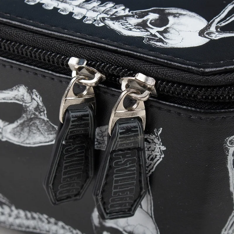 Кошелек с гроб вампира шкатулка Готическая сумка в стиле панк на плечо для