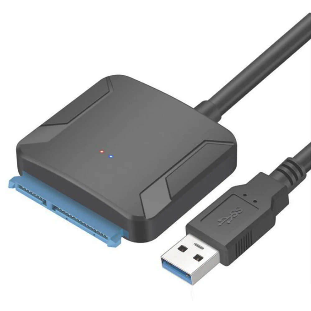 Переходник 40 см с USB 3 0 на 22 pin SATA кабель адаптером EU US UK для жесткого диска 2 5 дюйма