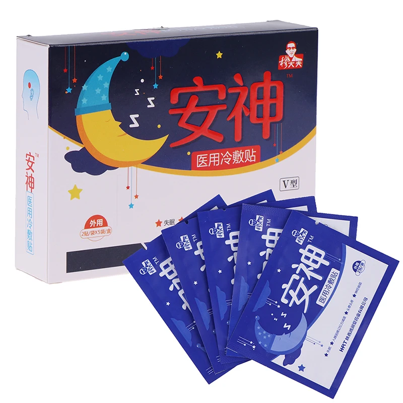 5 шт./кор. медицинские пластыри для сна улучшающие бессонницу снимающие стресс