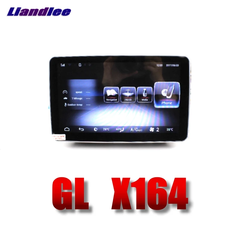 Liandlee автомобильный мультимедийный плеер NAVI для Mercedes Benz MB GL X164 2005 ~ 2012 Comand NTG