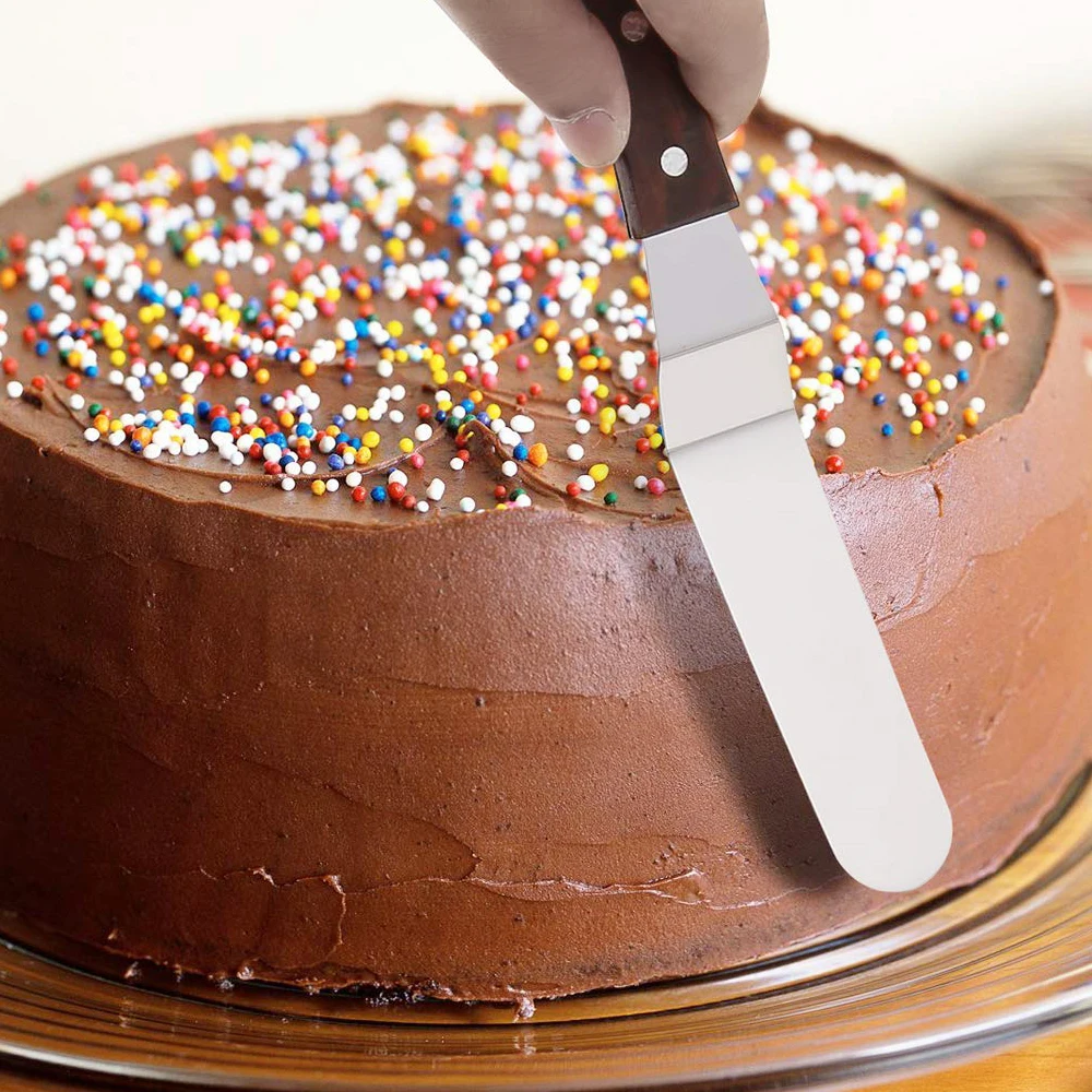 4/6/8 дюйма шпатель для торта сливочное масло из нержавеющей стали глазурь нож