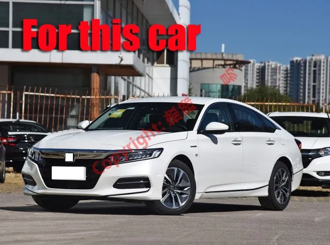 Защита для заднего бампера из нержавеющей стали черный Honda Accord MK10 2018 2019 |