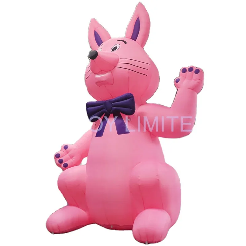 Free Shipping! 6m Custom Festival Rabbit Inflatable Cartoon Balloon For Promotion Advertising Model | Игрушки и хобби