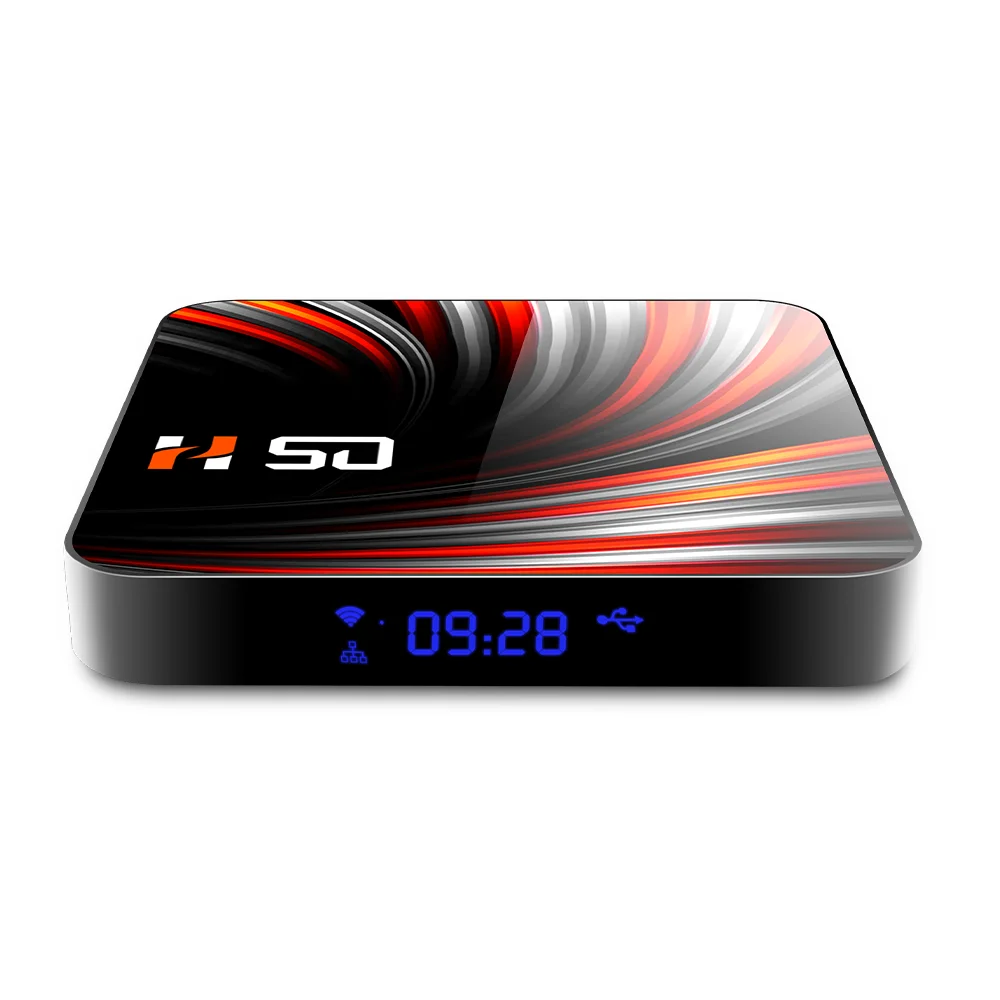 ТВ-приставка H50 на Android 10 4 + 32/64 ГБ 2020/2 ГГц Wi-Fi | Электроника